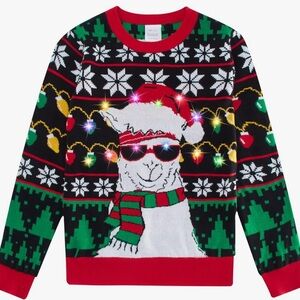 UGLY CHRISTMAS SWEATER SIZE XS. EXCELLENT IN NEW CONDITION. NEVER USED.